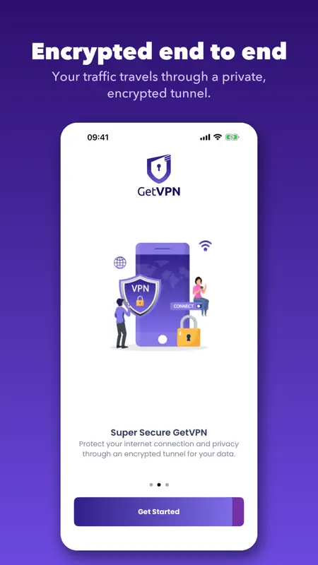 GetVPN: Fast & Private VPN screenshot 5 of 6