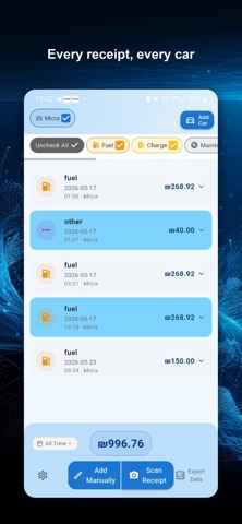 CarEx - Easy expense tracker Screenshot 1 of 6