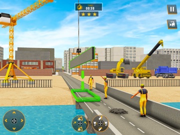 Bridge Construction Truck Game iPad screenshot