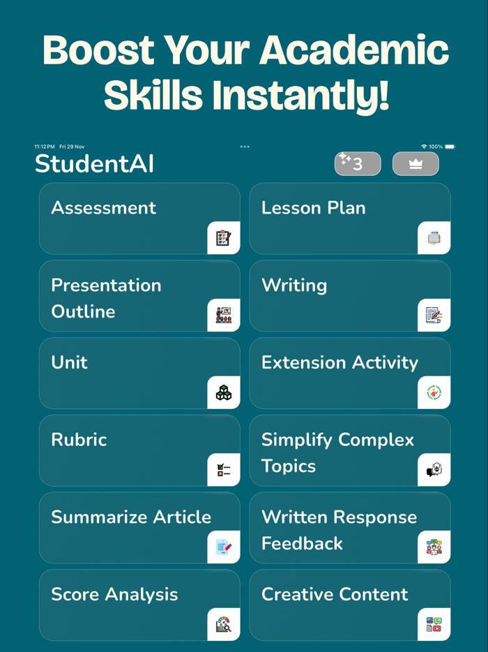 Goth AI Study AI Helper GPT4o
