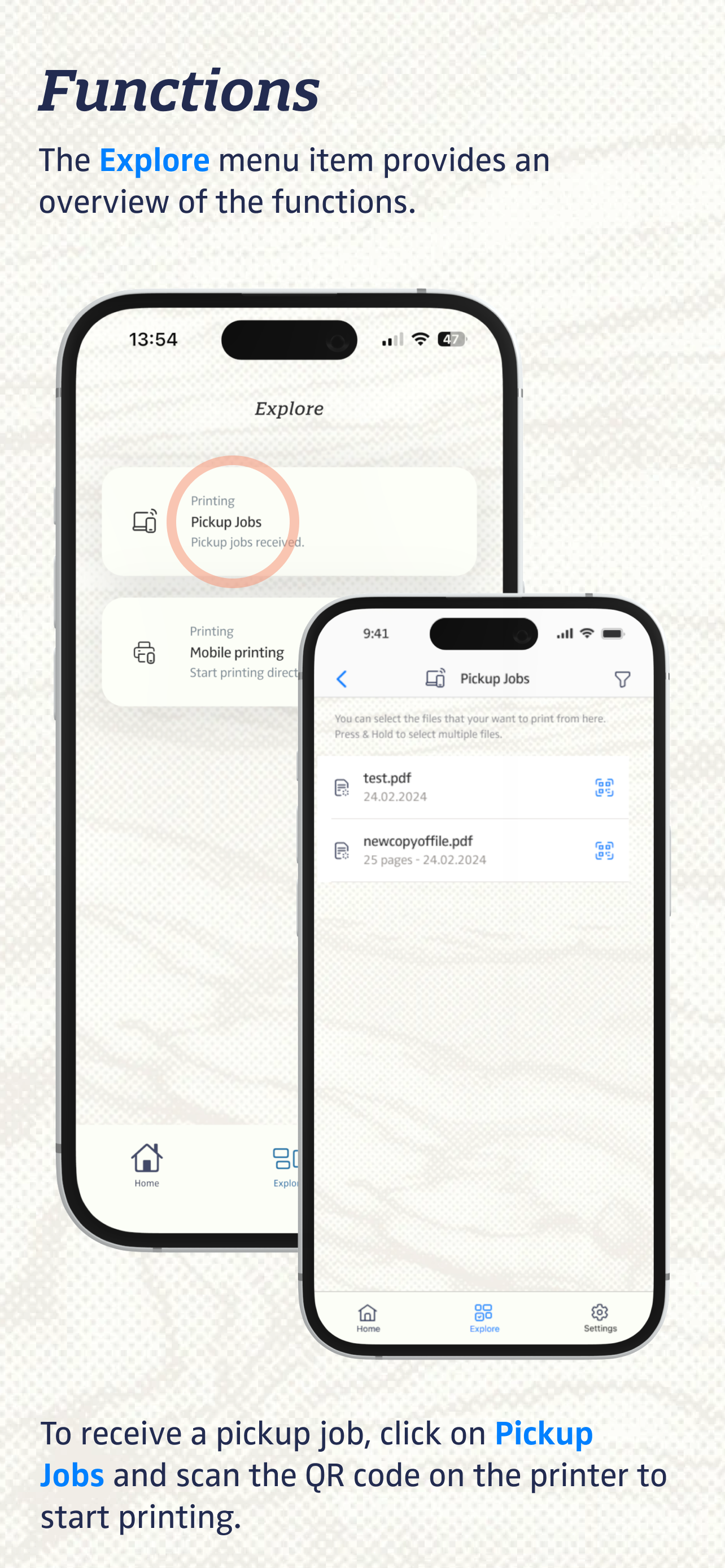 PLOSSYS Mobile Client