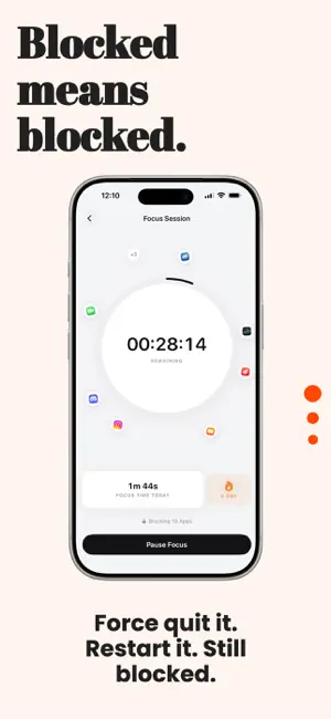 Unracked: App Blocker screenshot 2