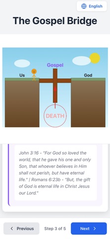 The Gospel Bridge iPhone screenshot