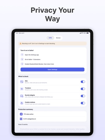 VPN Unlimited・Proxy Master App iPad screenshot 4