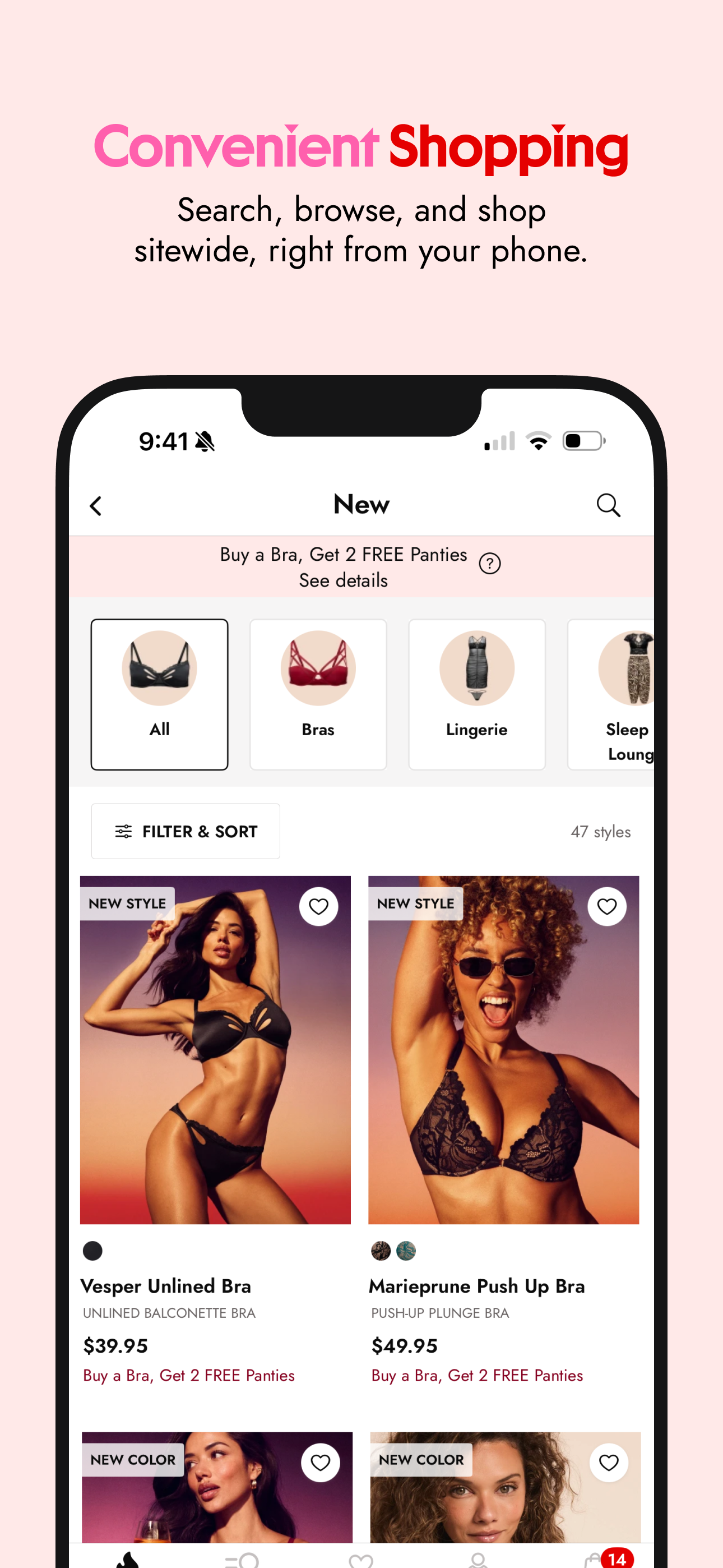 Adore Me Lingerie & Womenswear screenshot 3