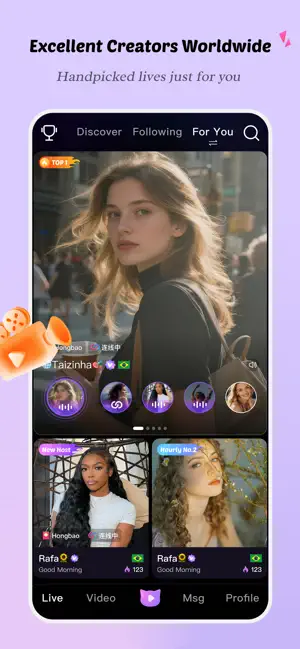 Kako: Live, Vídeo & Chat screenshot 1