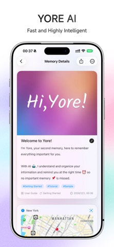 Yore - AI Notes & Reminders Screenshot 3 of 4