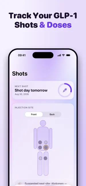 GLP-1 Shot Tracker – Cerni screenshot 3