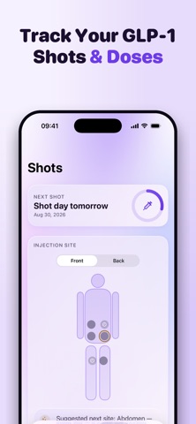 GLP-1 Shot Tracker – Cerni Screenshot 3 of 9