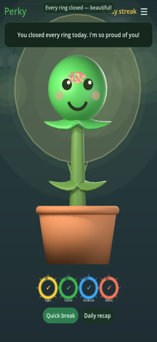 Perky – Desk Break Buddy Screenshot 2 of 5