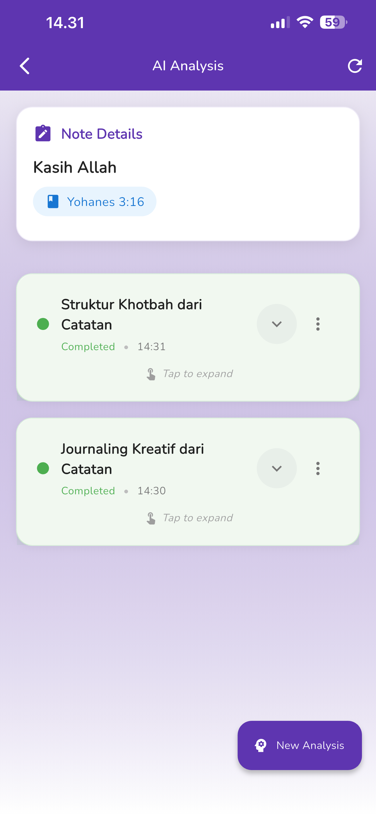 Alkitab AI - Studi Alkitab