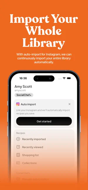 SocialChef: Save Recipes screenshot 3