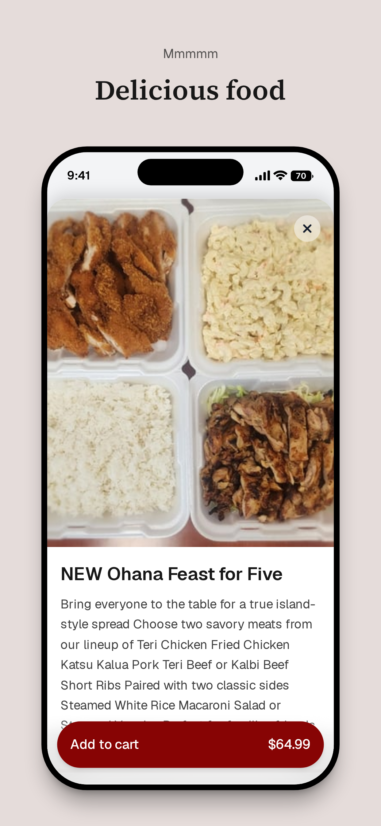 F's Hawaiian Food screenshot 5