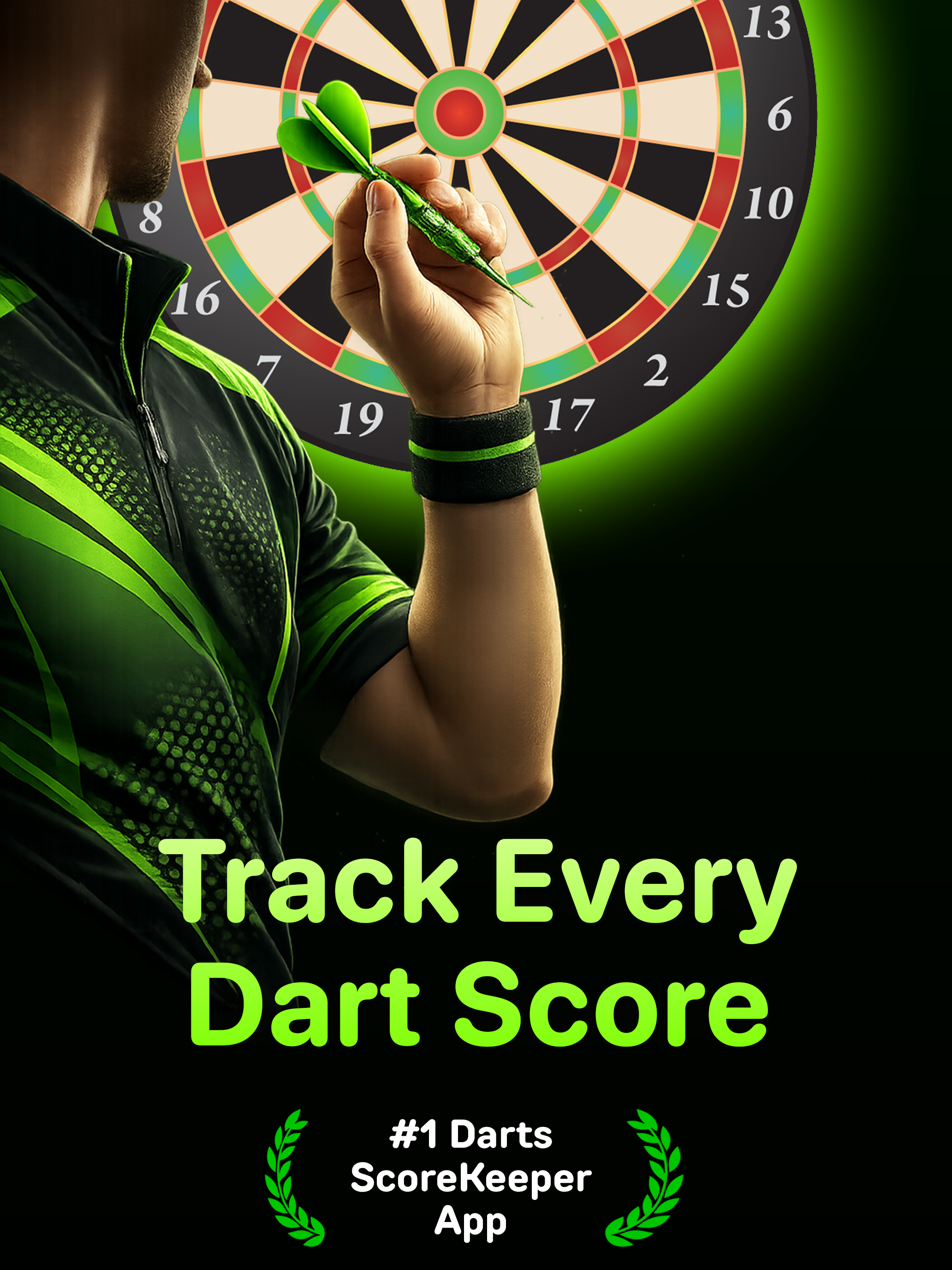 Darts Scoreboard: 501 & 301