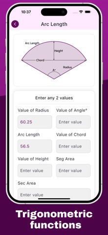 Angle Finder - Trig Calculator screenshot