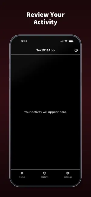 Text911App screenshot 2
