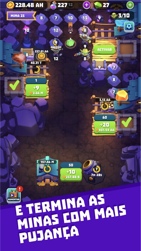 Gold and Goblins: Mineração screenshot 2
