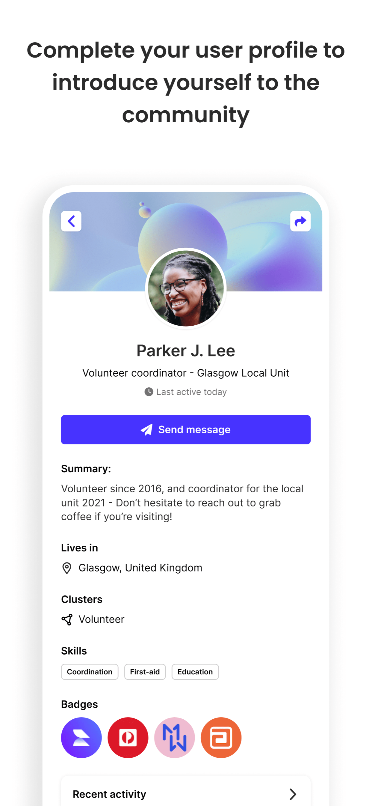 Vital Voices Community Hub