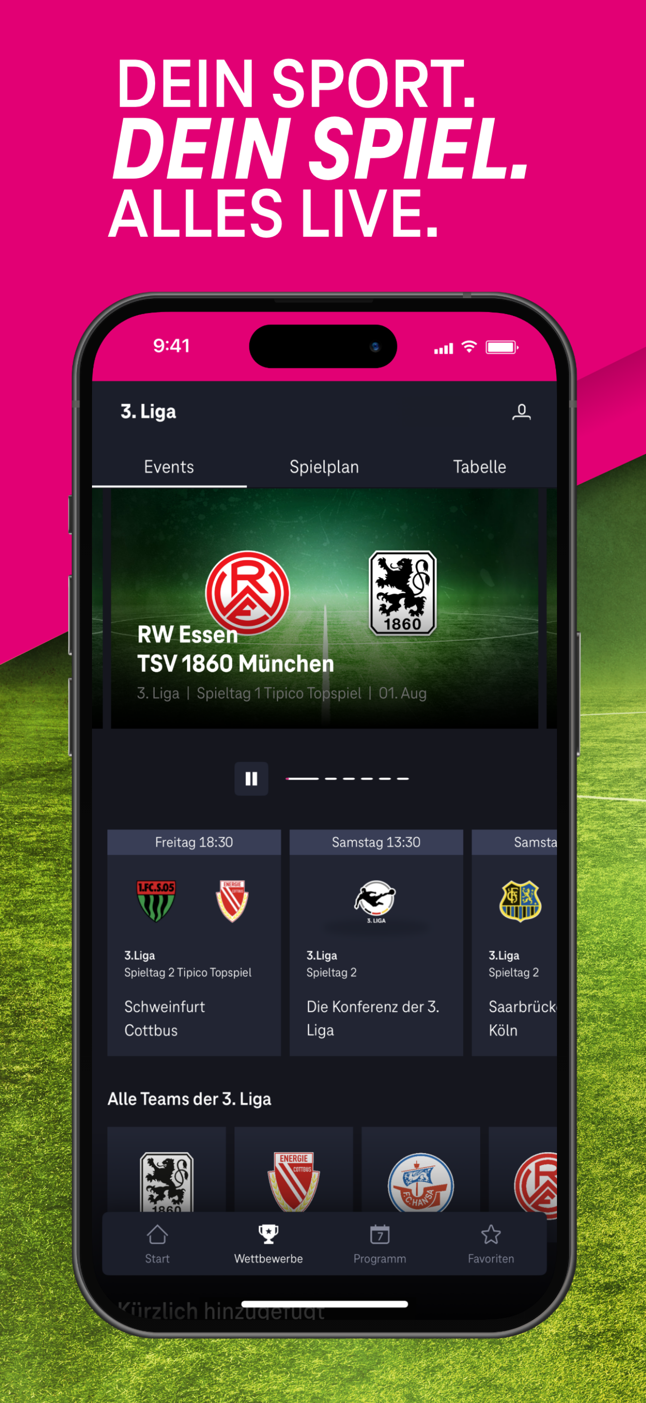 MagentaSport - Dein Live-Sport