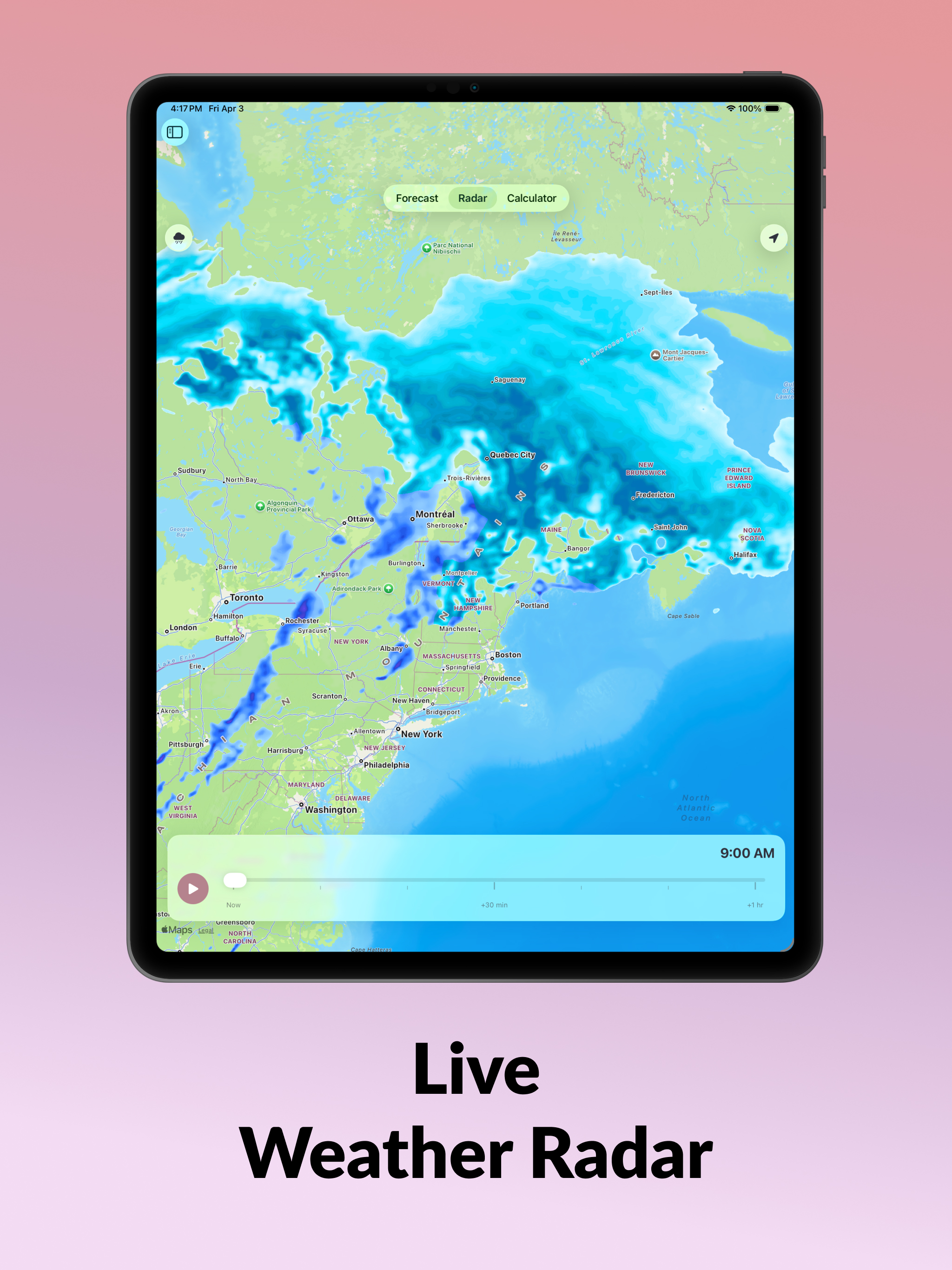 Live Weather App by WeatherGo