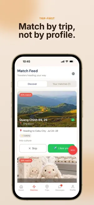 Wanderly - Find Travel Tribe screenshot 2