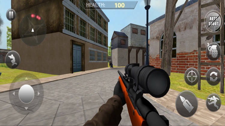 World War Shooting Battlefield