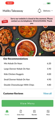 Maliks Takeaway Screenshot 2 of 6