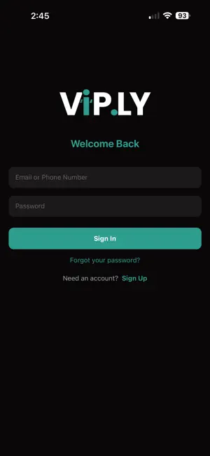 Vip.ly screenshot 2