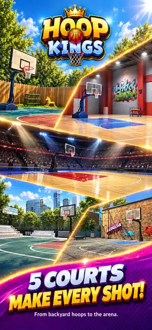 Hoop Kings Basketball screenshot 1