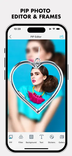Pip Photo Editor, Stickers screenshot 1