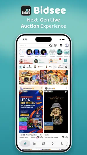 Bidsee - Live Shopping screenshot 1