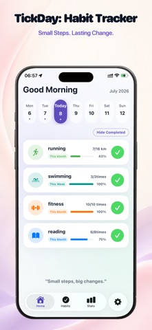 TickDay: Habit Tracker Screenshot 1 of 8