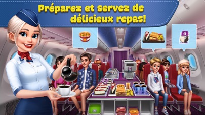 Screenshot #3 pour Airplane Chefs: Jeu de Cuisine