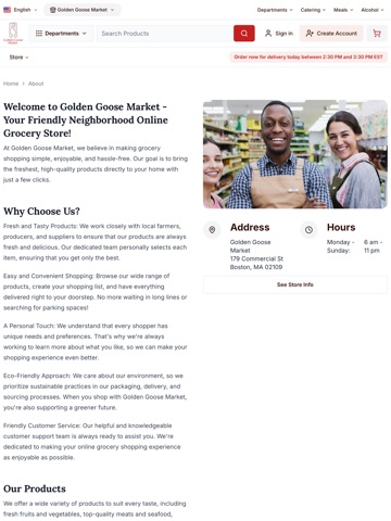 Golden Goose Market iPad screenshot
