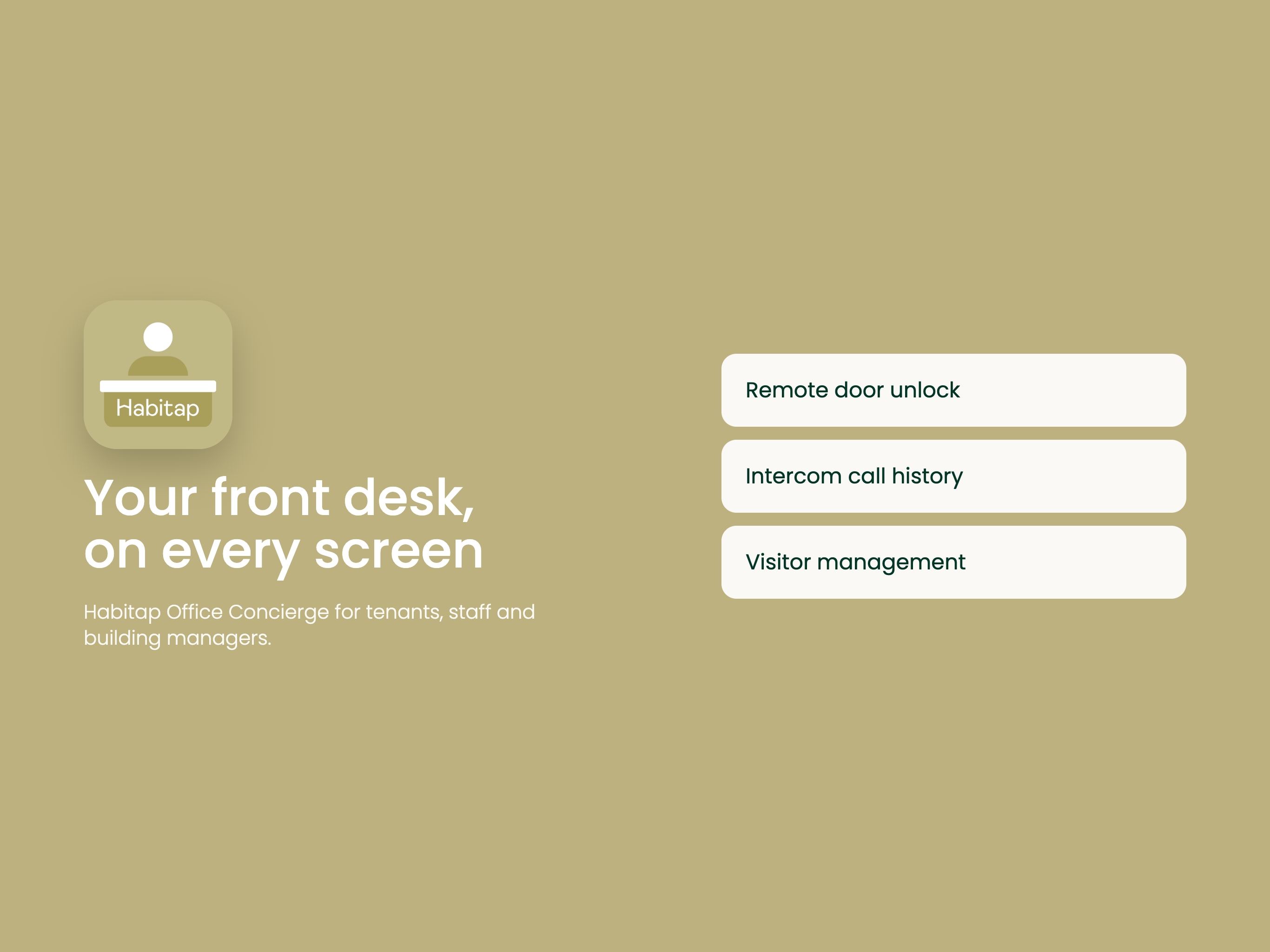 Habitap ONE Office Concierge screenshot 4