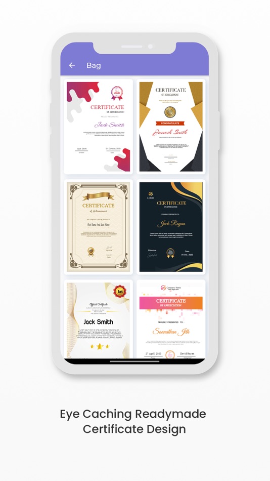 #3. Certificate Maker:Creator (iOS) 由: Krunalsingh shaktawat