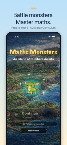 Maths Monsters iPhone screenshot