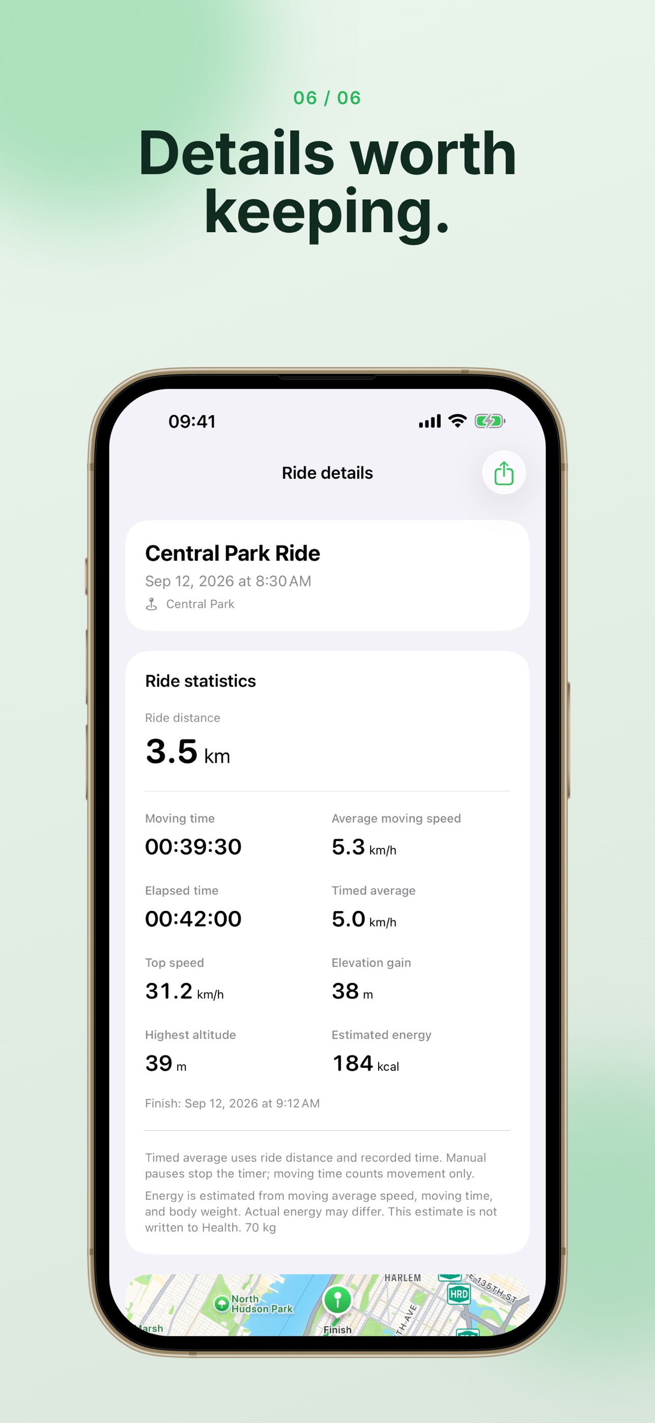Screenshot 6 of Simple Cycling - Bike Computer