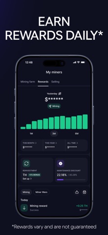 GoMining: BTC Mining Screenshot 2 of 7
