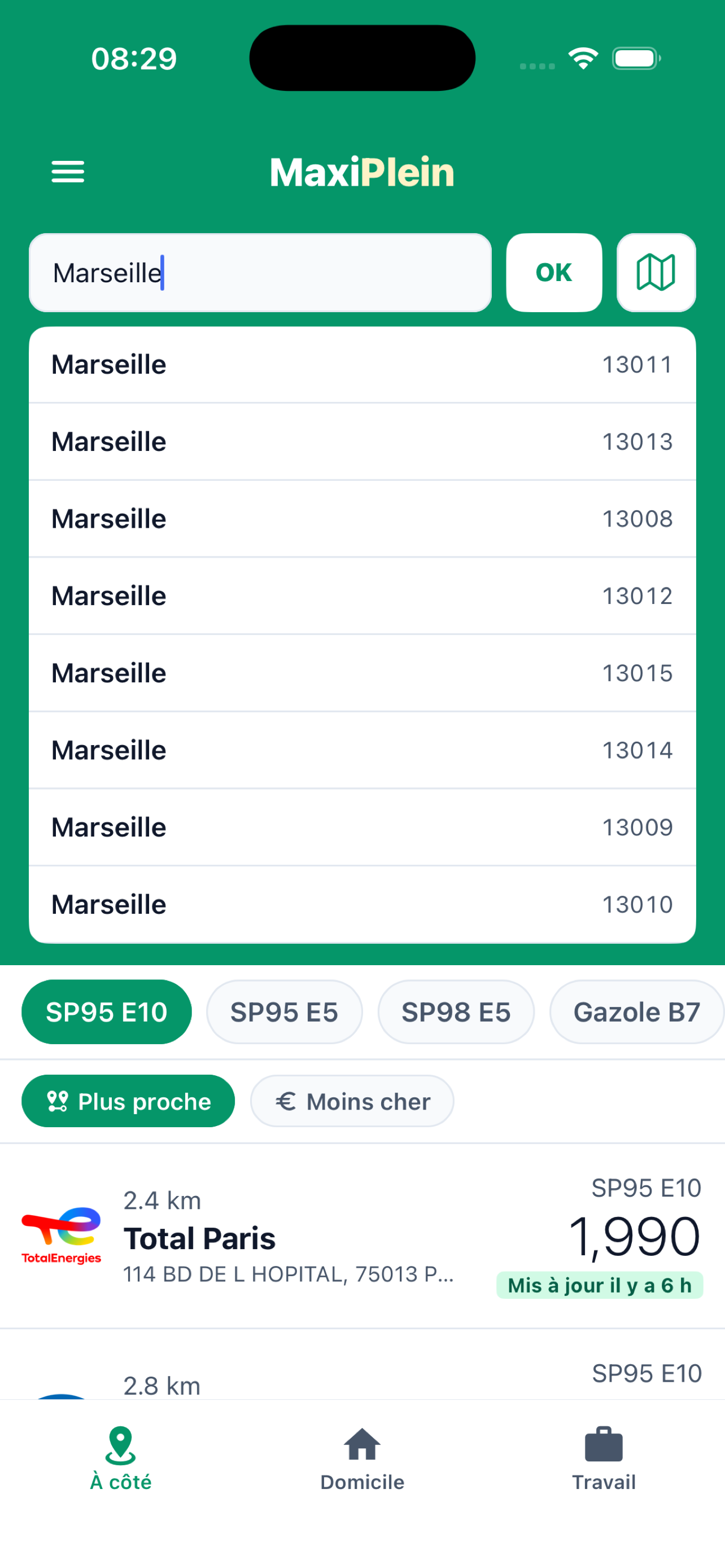 MaxiPlein - Cheap fuel prices screenshot 4