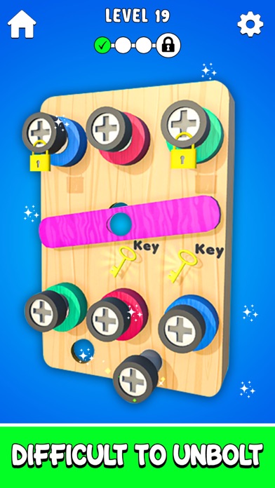 Wood Nuts Bolts Puzzle Games Screenshot