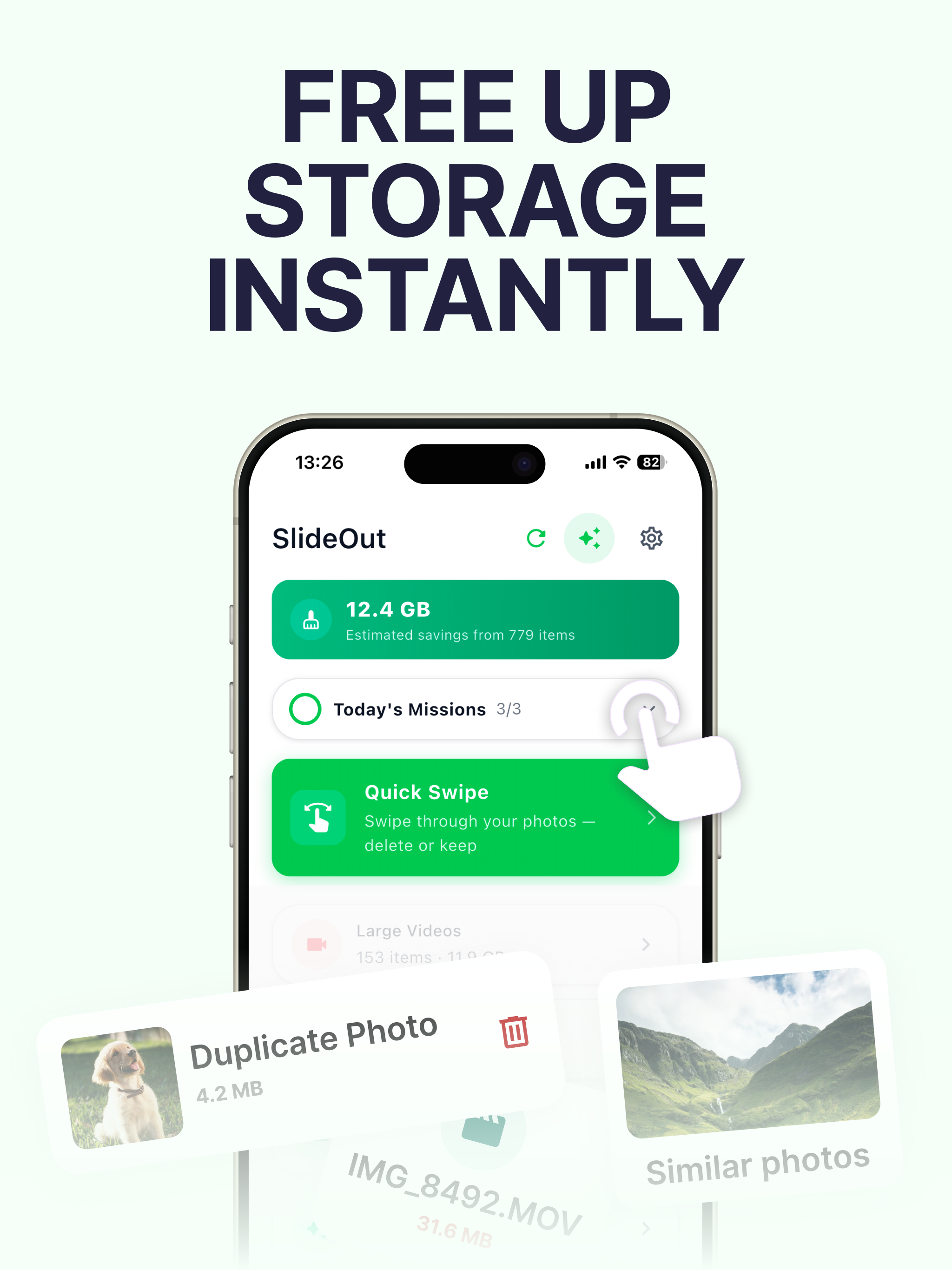 SlideOut: Photo Cleaner screenshot 7