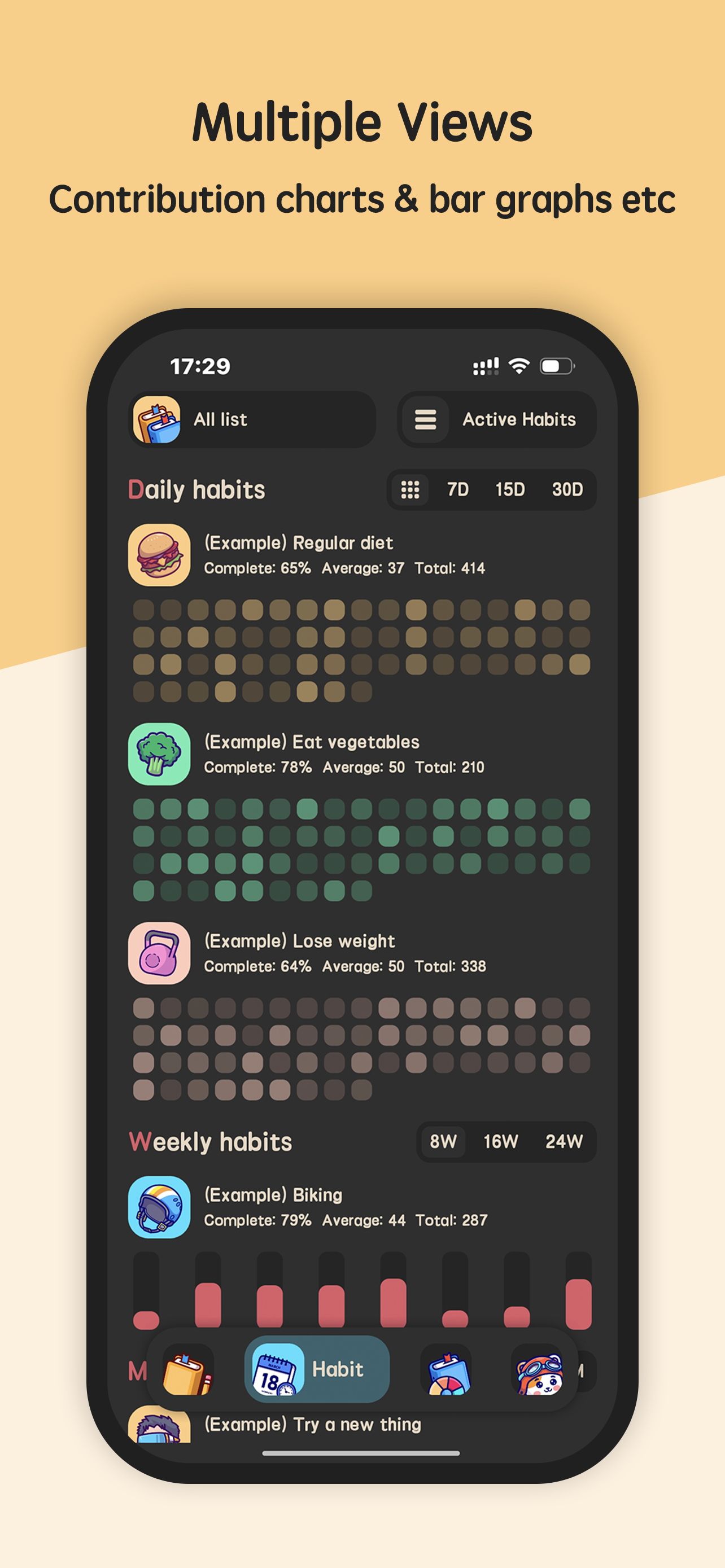 Meow Habits - habit tracker