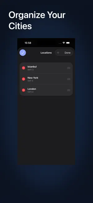 Meridian — World Clock screenshot 4