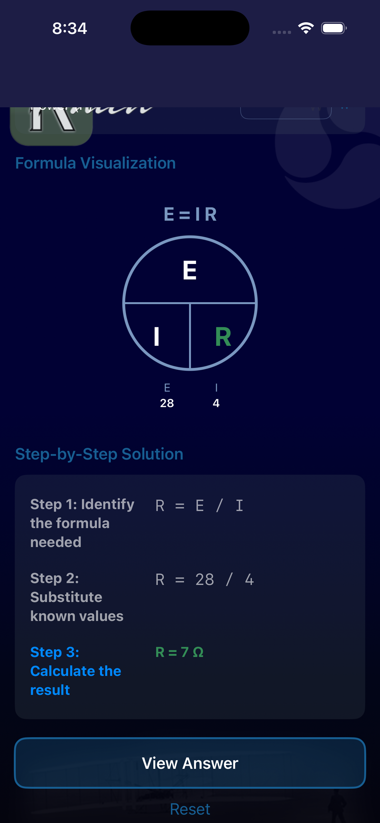 FAA A&P Practice Ohm's Law screenshot 8
