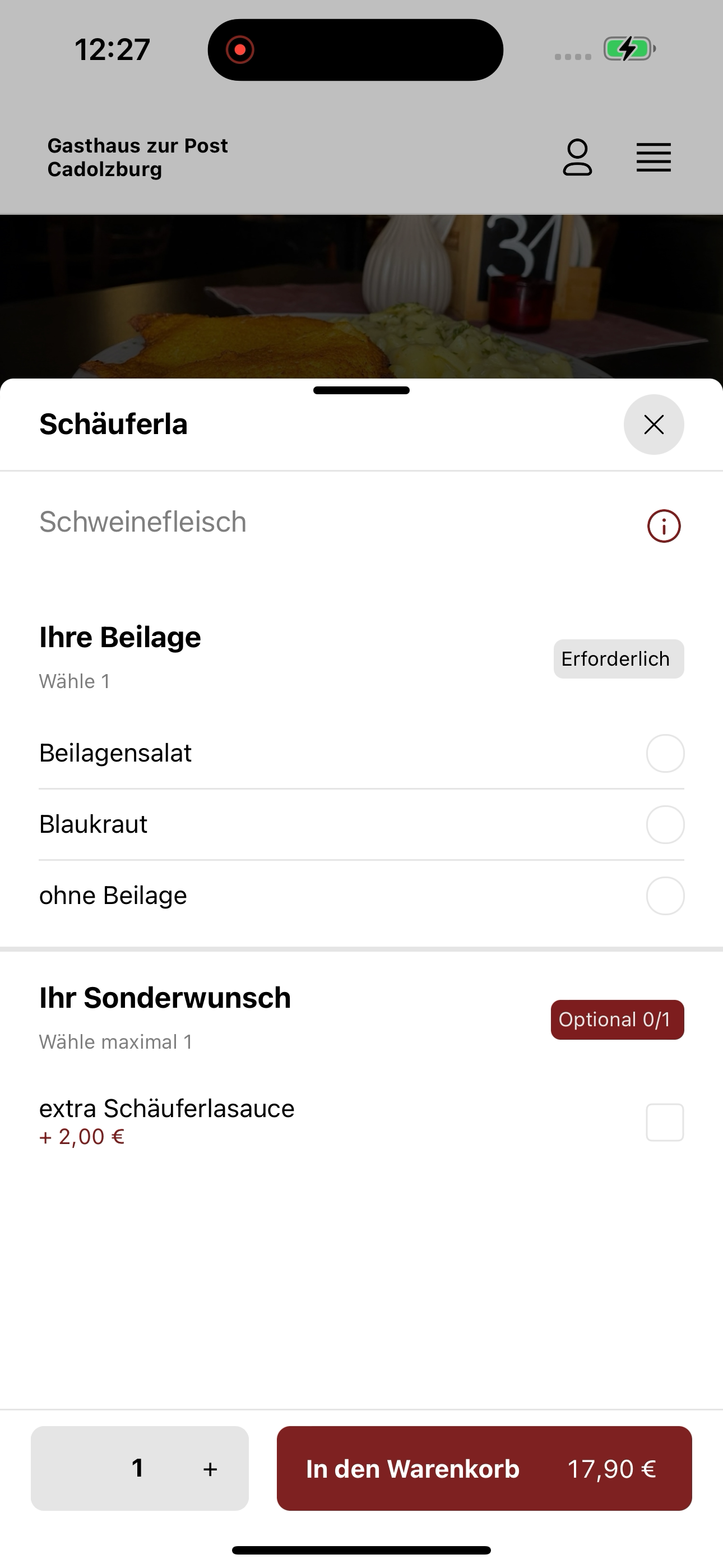 Gasthaus "Zur Post" Cadolzburg screenshot 7
