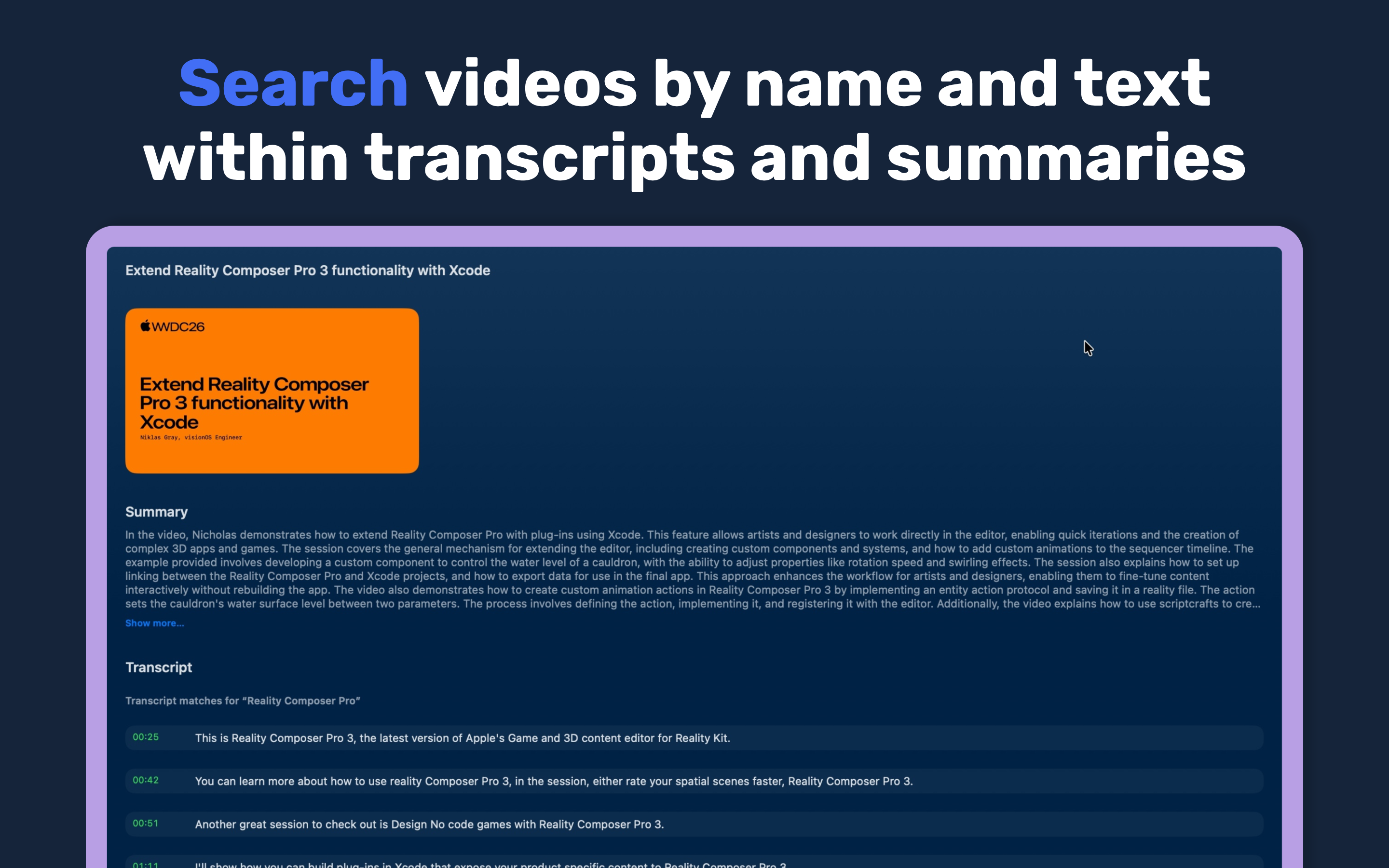Reframe: Video Annotation screenshot 27