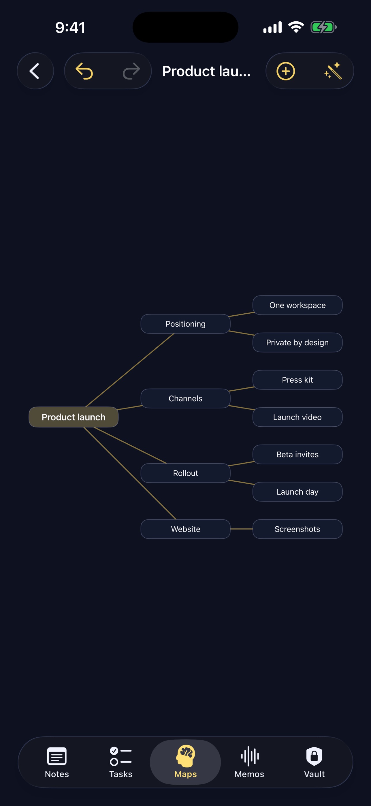 Screenshot 4 of MindWard: Personal Workspace