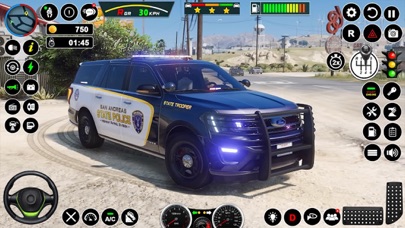 Highway Police Car Chase Screenshot