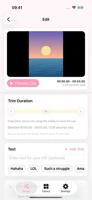 ToGif: Video & Live Photo GIF screenshot 1